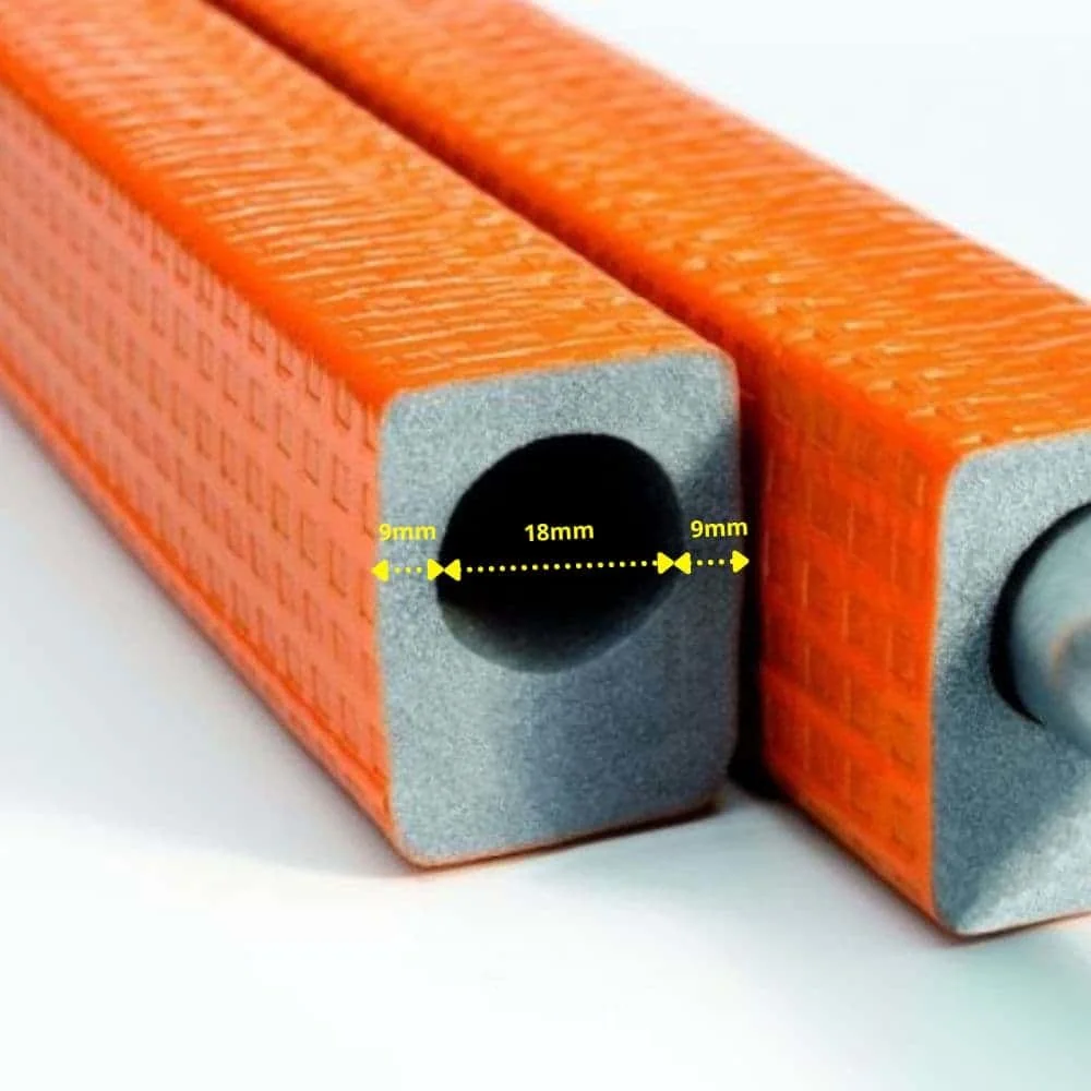 "Isolation Tuyau Chauffage 18mm, 2m, Isolation Thermique image"