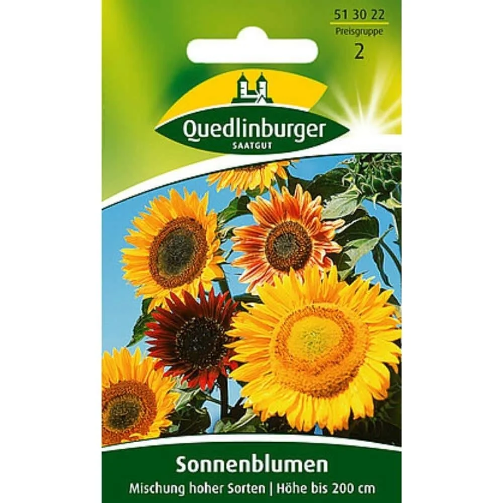 "Graines de tournesol : Mélange de variétés hautes pour un jardin fleuri image"