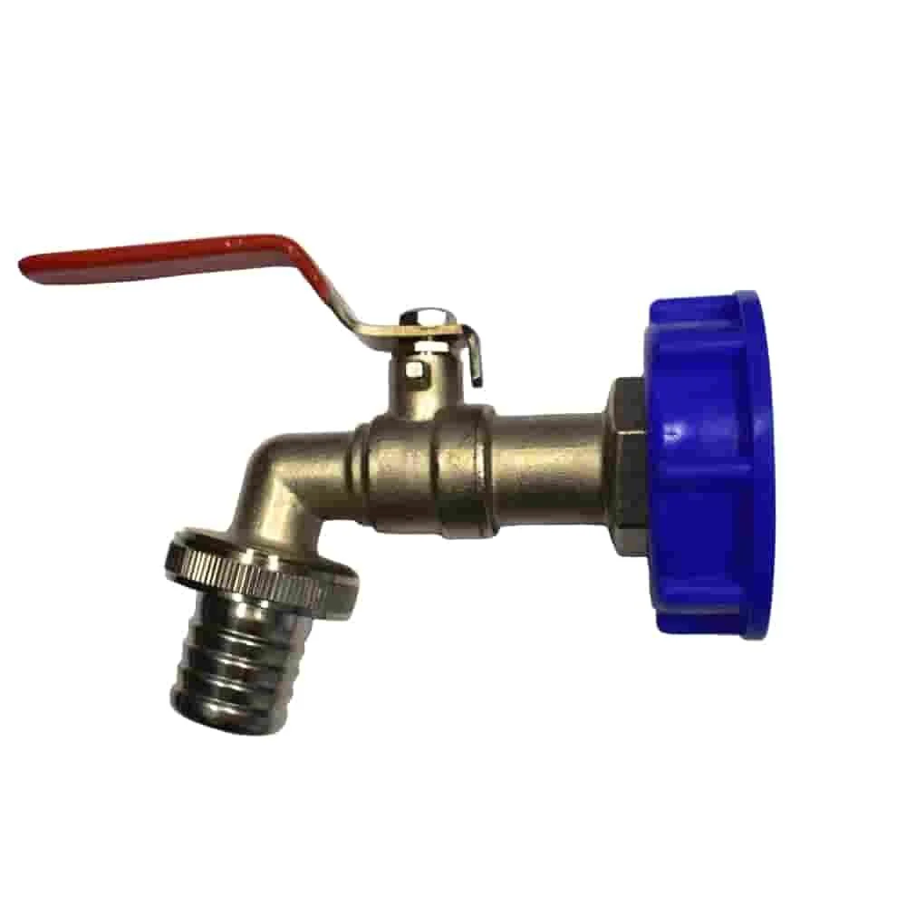 Adaptateur IBC, Robinet S60, Vanne 1 Pouce