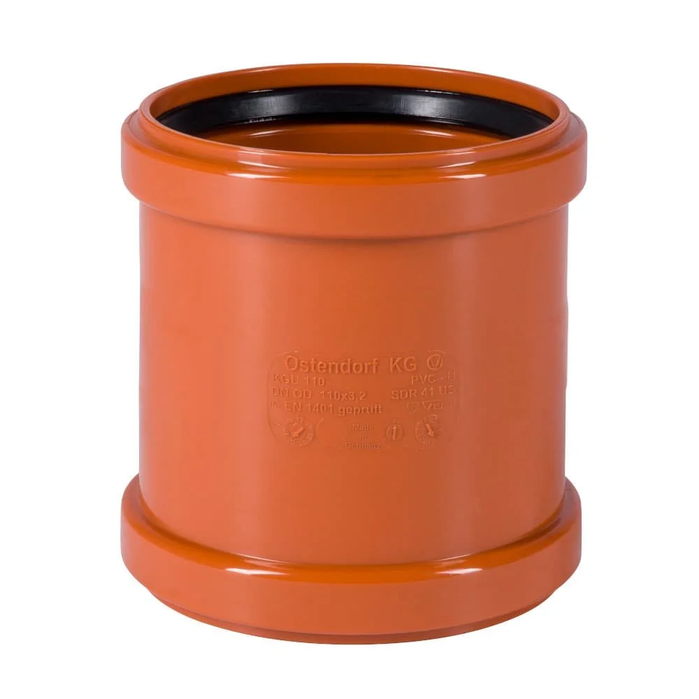 "Manchon de Réparation PVC DN 200 pour Tuyaux d'Assainissement image"