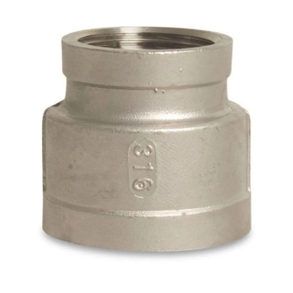 "Manchon de Réduction Inox 316, 1 1/2" x 1" IG, Raccord Fileté image"