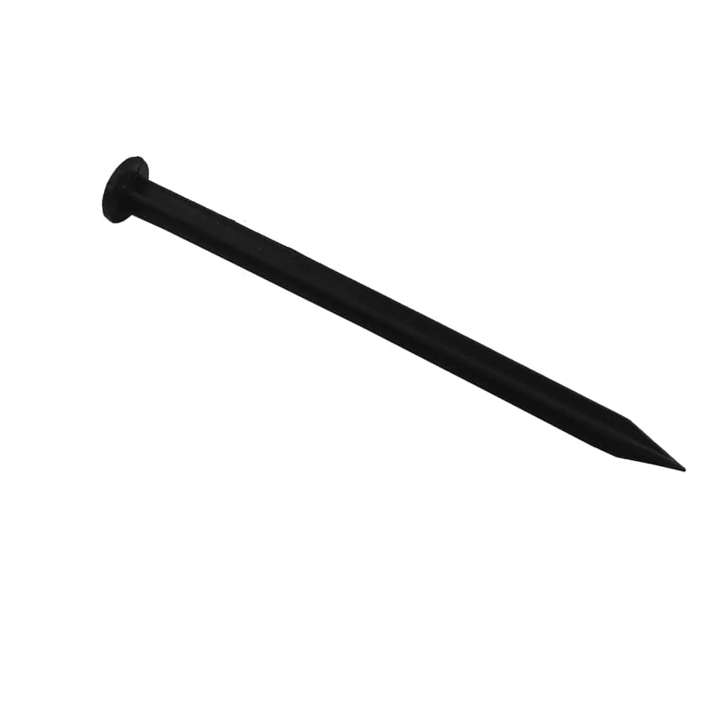 "Clous de Fixation Jardin 20cm noir - Piquets d'ancrage robustes image"