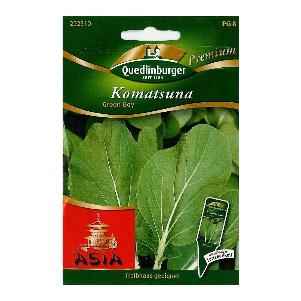 Graines de Komatsuna Green Boy - Semences de Légumes Feuilles