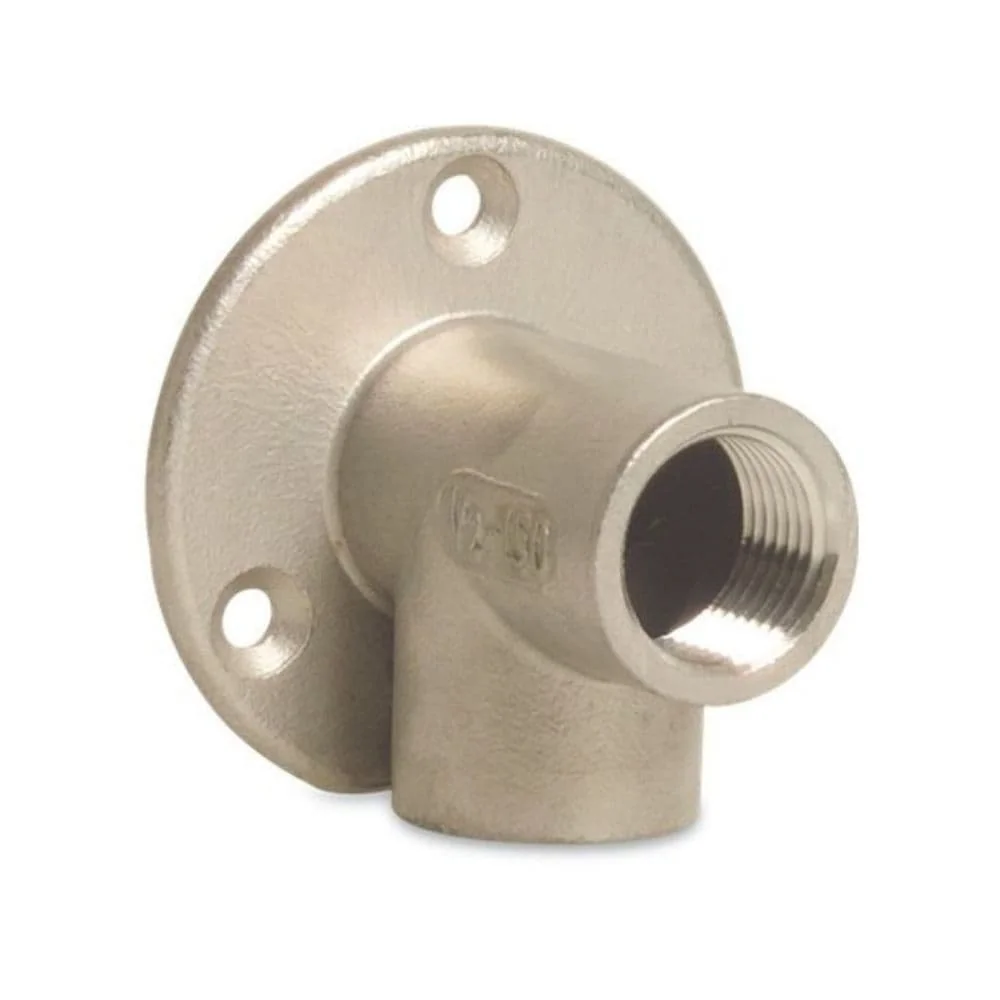 "Coude Inox Fileté, Raccord Mural Inox 90° - 1 Pouce image"