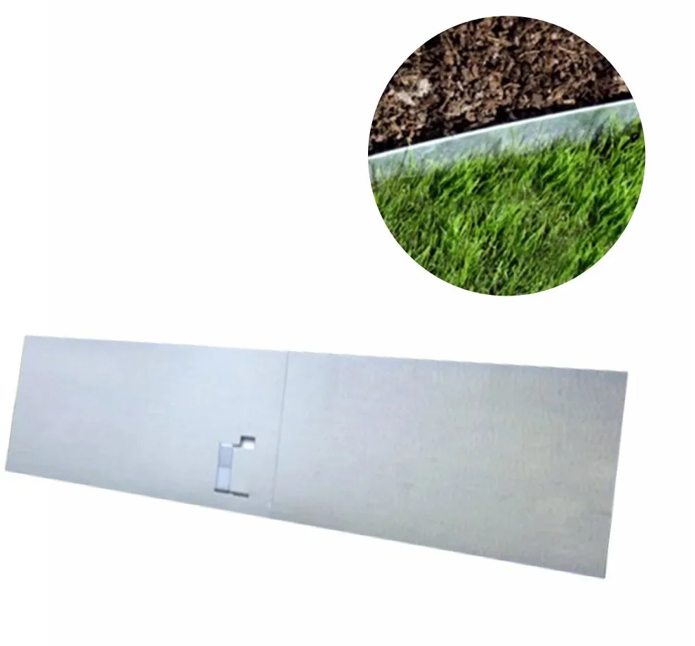 Bordure de Jardin en métal 18,5 cm x 120 cm one Couleur | Bordure Jardin | Bordures de Jardin, couleur: non coloré