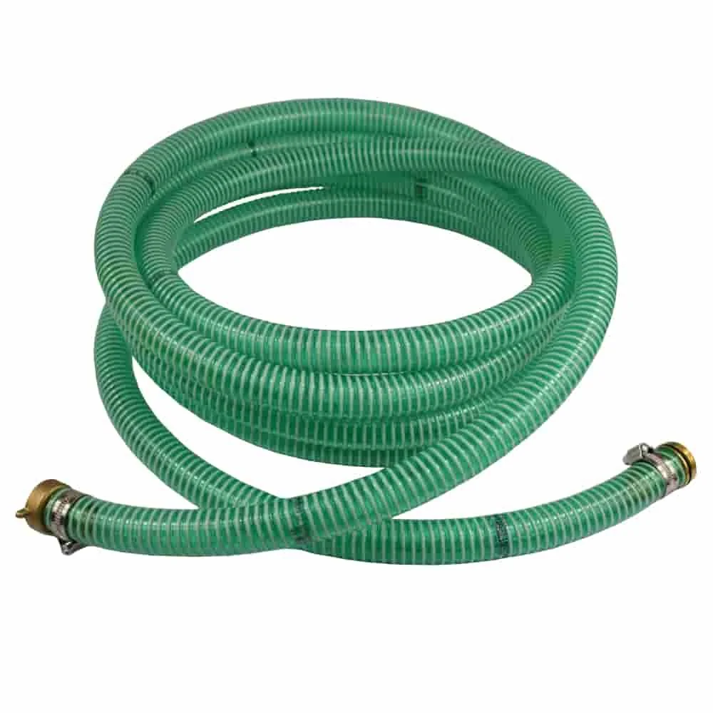 "1"/25mm Tuyau d'aspiration et de pression avec embout de tuyau 1" AG + raccord 1" IG 2/3 7m image"