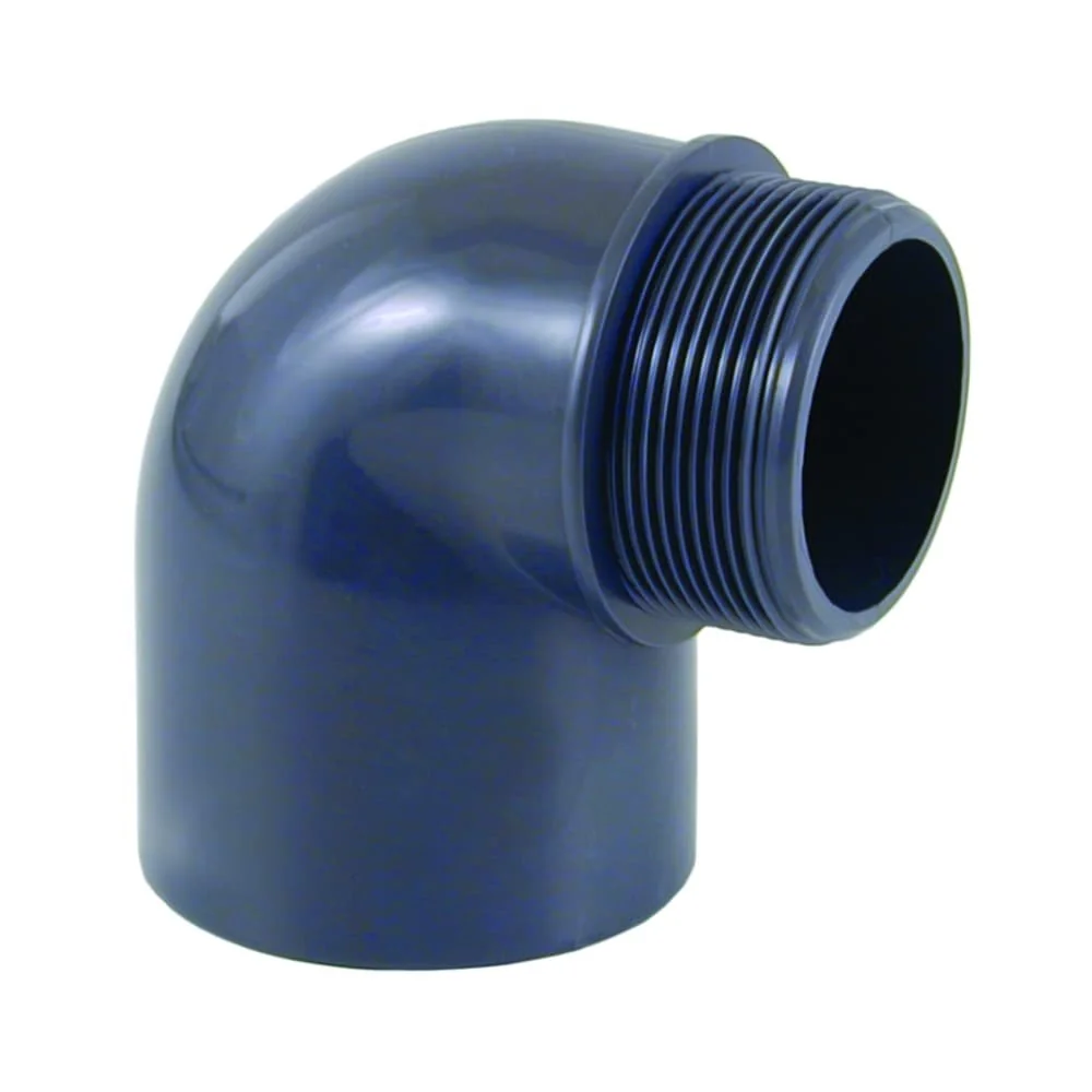 "Coude PVC 50mm 90° Mâle/Femelle PN10 image"