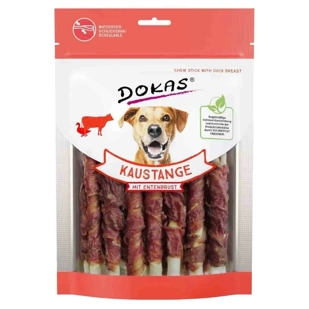 "Friandise pour chien, Bâtonnet à mâcher saveur Canard et Boeuf 200g image"