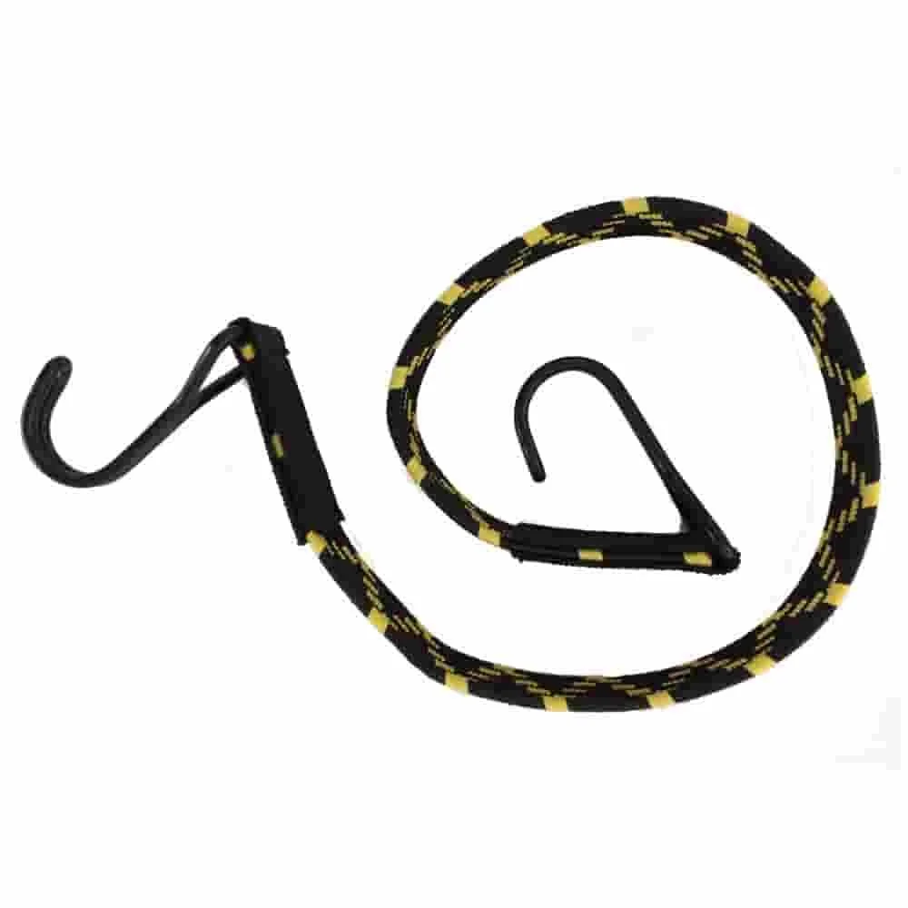 "Sangle élastique avec crochets, 60cm, jaune/noir image"