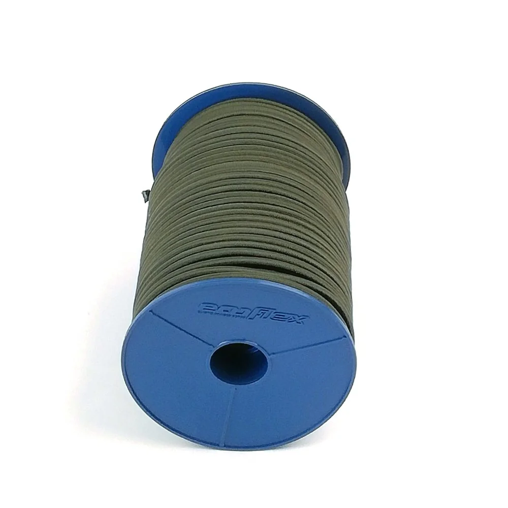 "Corde élastique Sandow Noire 8mm x 10m image"