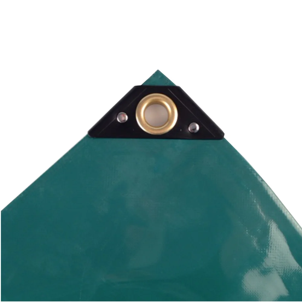 "Bâche PVC verte 650g/m², 3,5 x 7m (24,5m²), bâche étanche, résistante UV image"