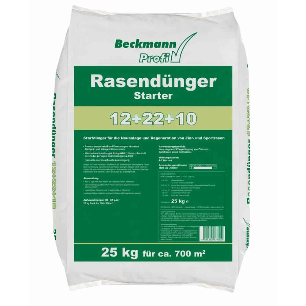 "Engrais Gazon Starter 25kg, Engrais Complet pour une Pelouse Verdoyante (700m²) image"