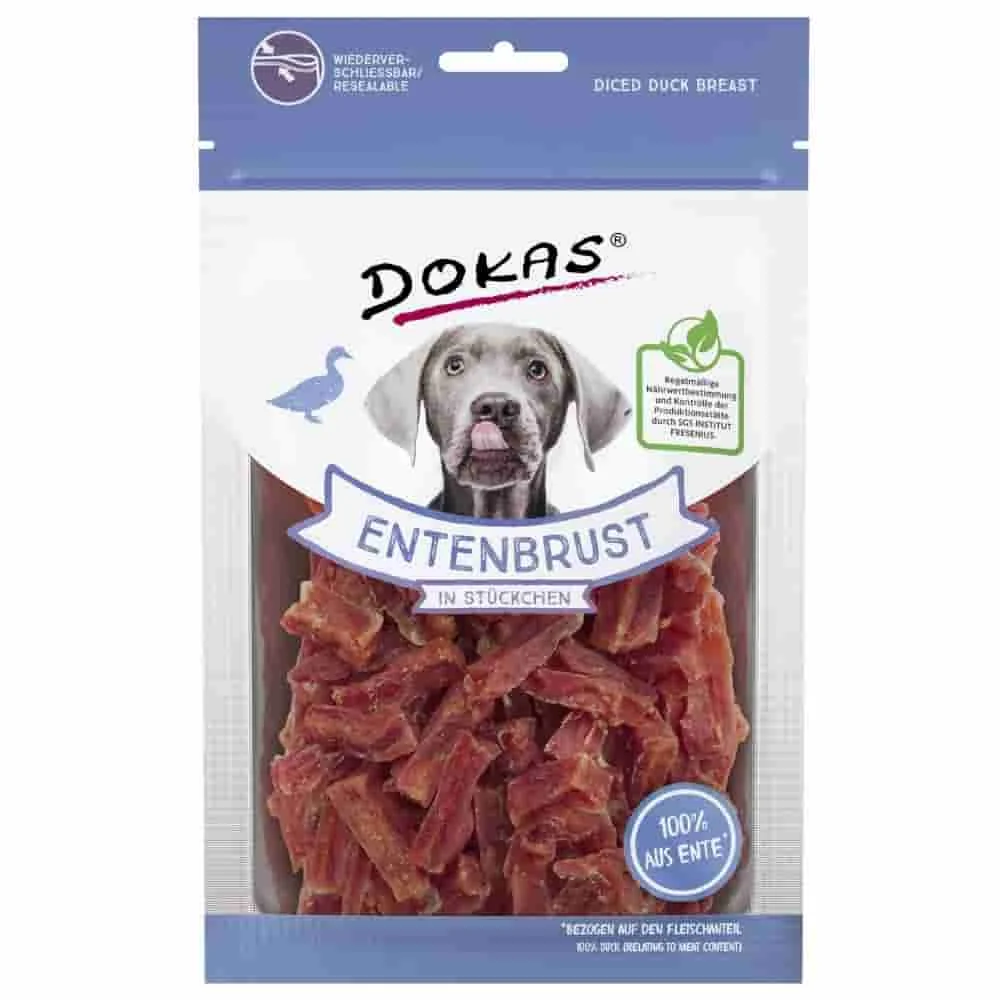 "Friandises pour Chien au Canard, Snacks Naturels, 10 x 70g image"