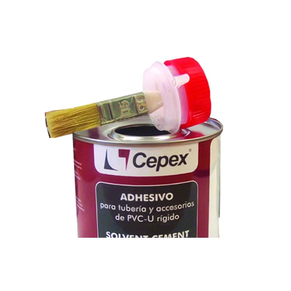 Colle PVC, 250ml, avec Pinceau, Étanche