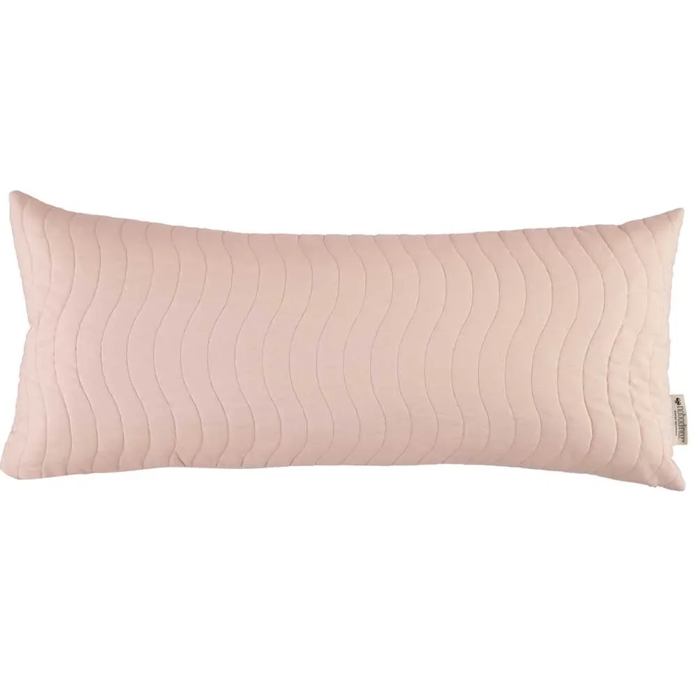 "Nobodinoz Oreiller rectangulaire "Monte Carlo" rose pâle image"