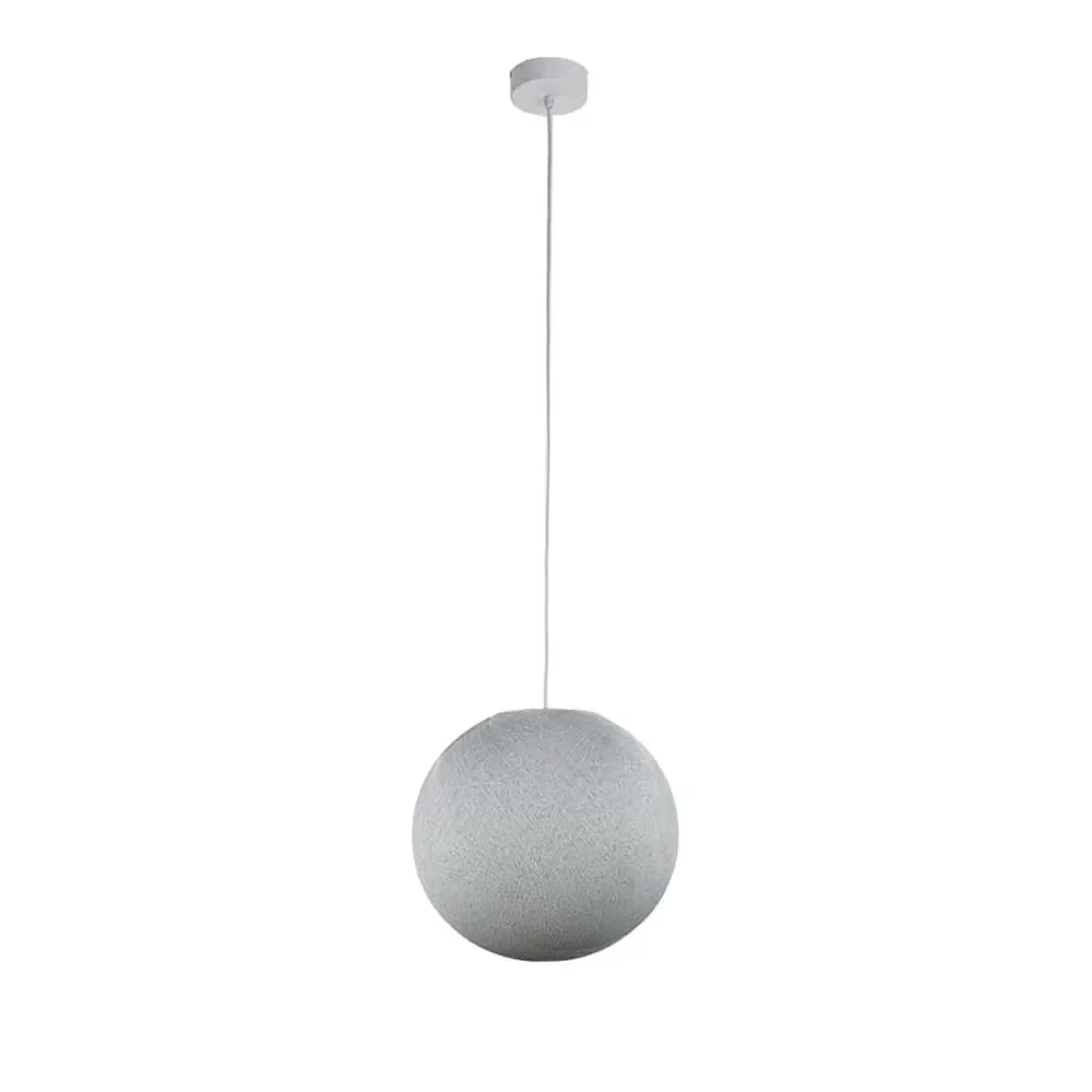 "Cousin Paul suspension petite boule avec douille gris clair image"