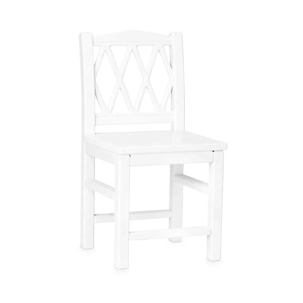 "Cam Cam chaise pour enfant Arlequin blanc image"