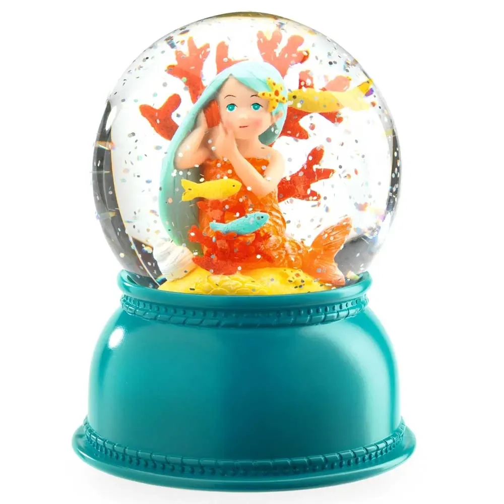 "Djeco Veilleuse Boule de Neige Petite Sirène image"