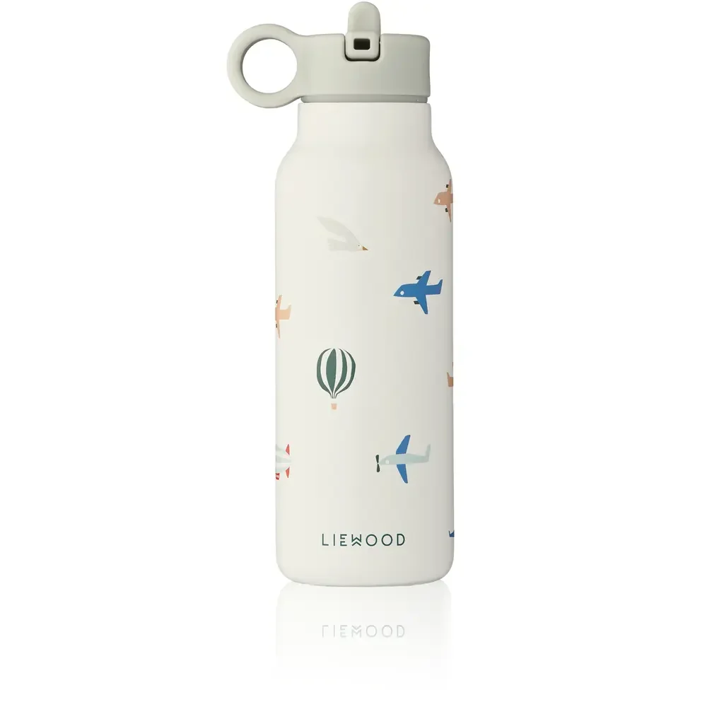 "Liewood Falk Gourde pour enfant - Flieger / Ecru, 350 ml image"