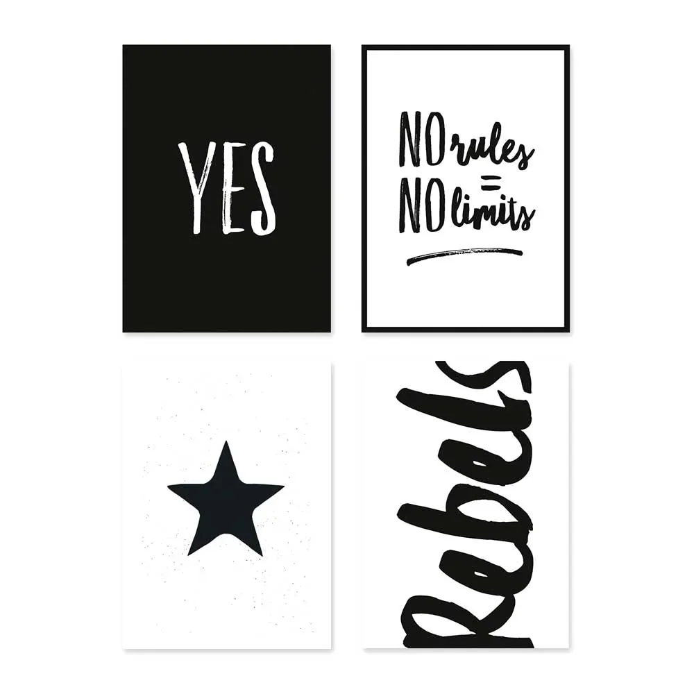 "Lilipinso Set de cartes postales "YES" et Co. image"