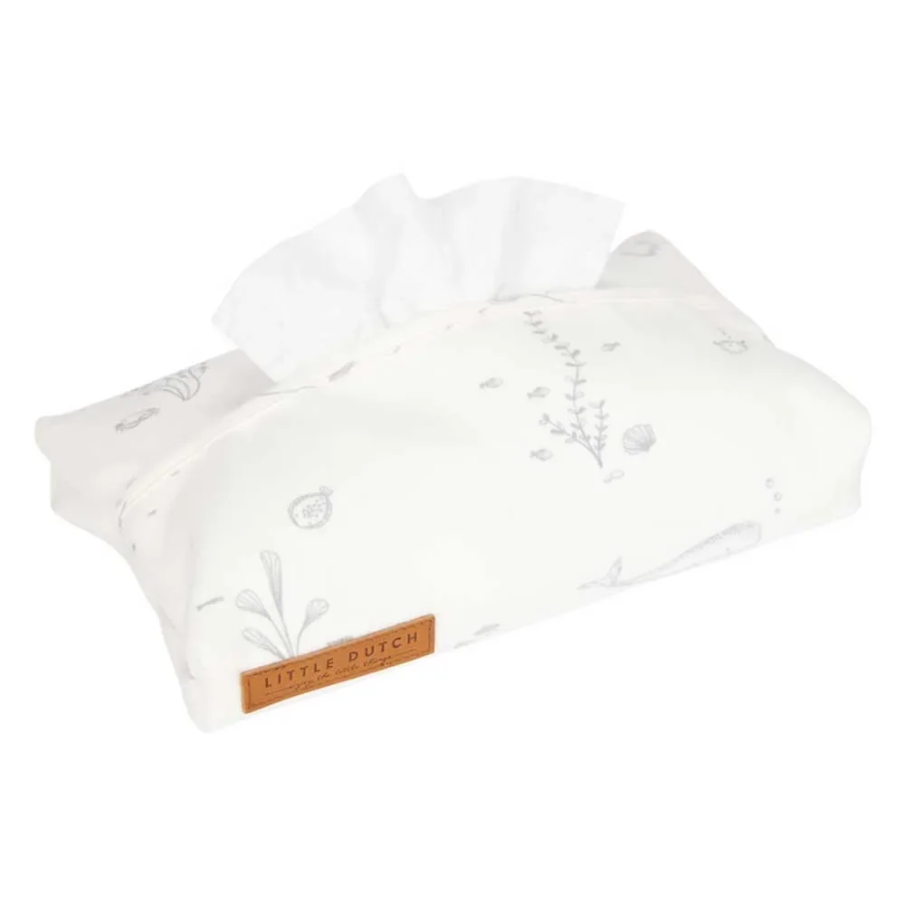 "Little Dut Boîte à lingettes Housse "Ocean White image"