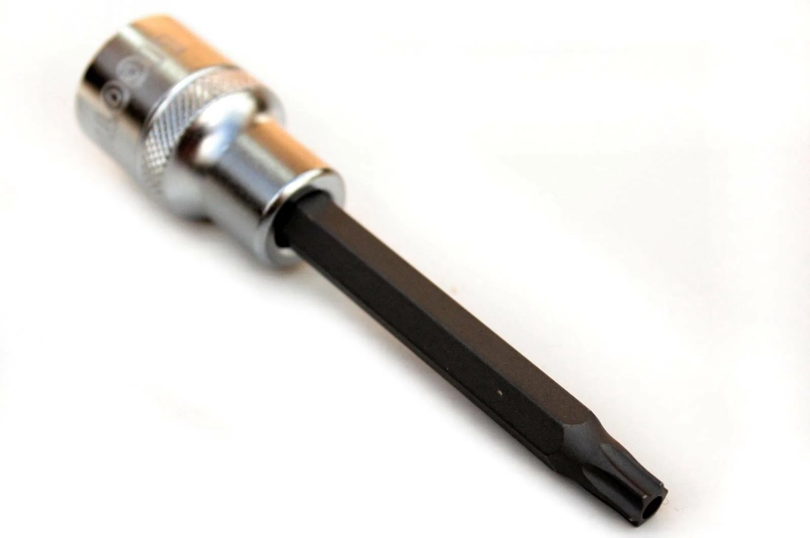 "Douille hexagonal T30, 1/2 pouce, Acier S2 avec Trou image"