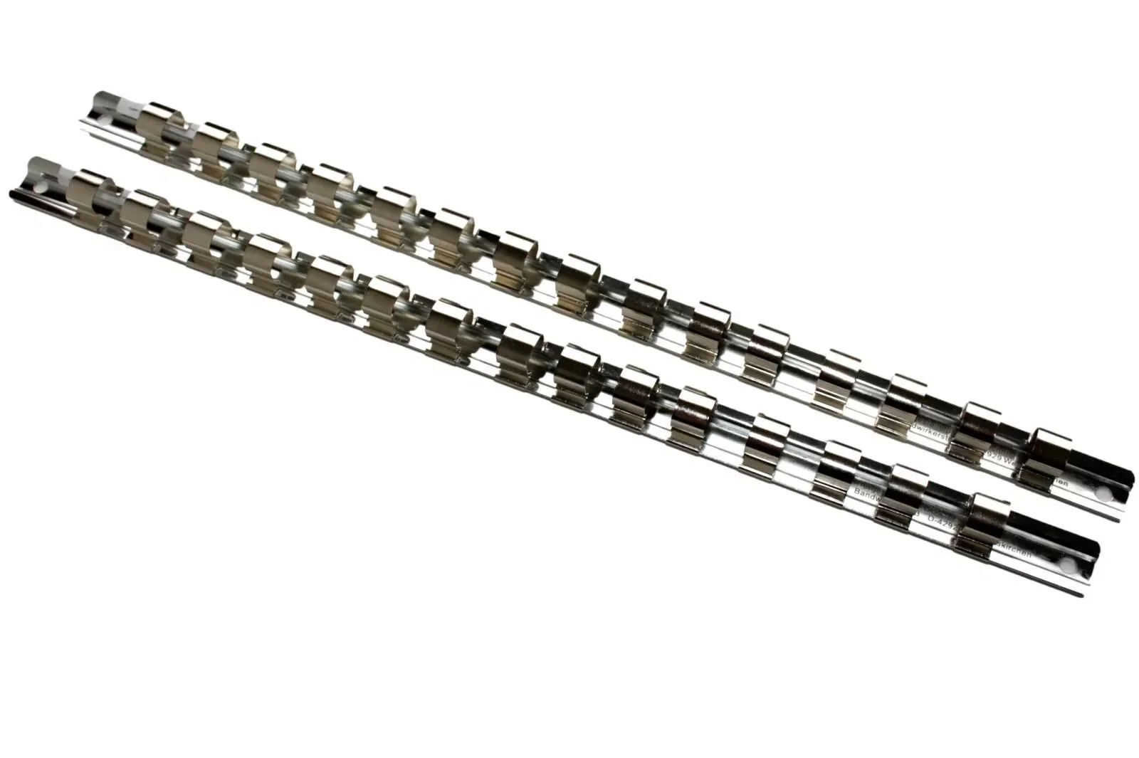 "Rail Douilles 1/4, 15 Clips, Support Mural Outils image"