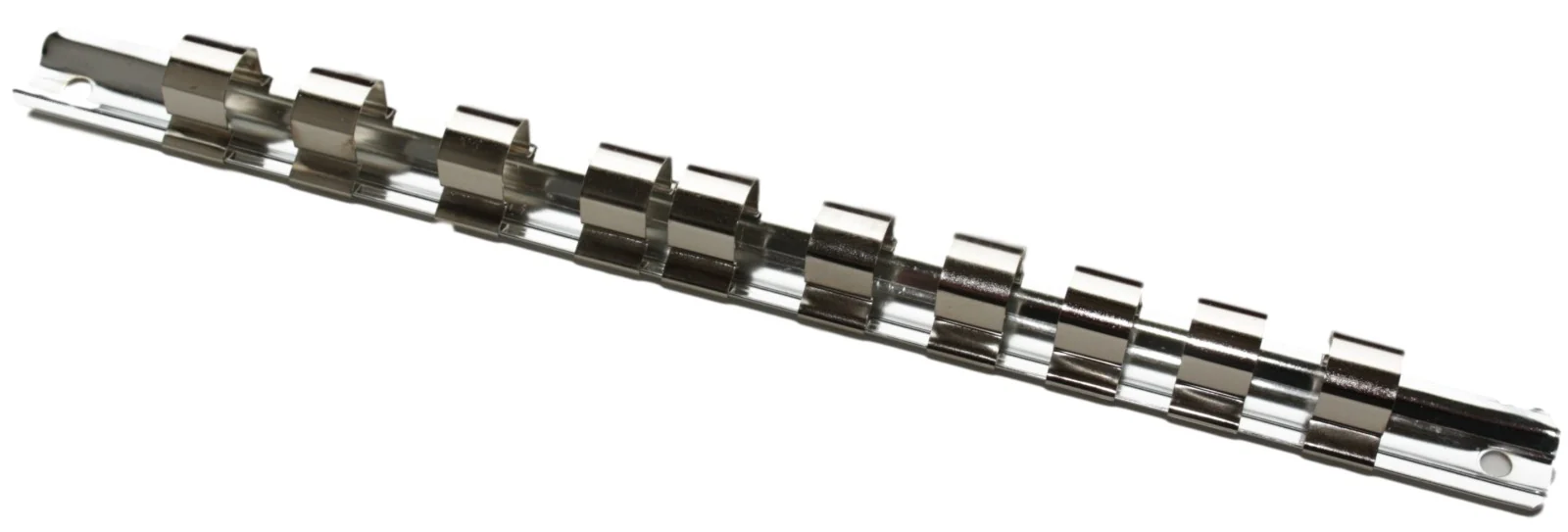 "Rail pour douilles 1/2 pouce, 10 clips - Organisation optimale de vos outils image"