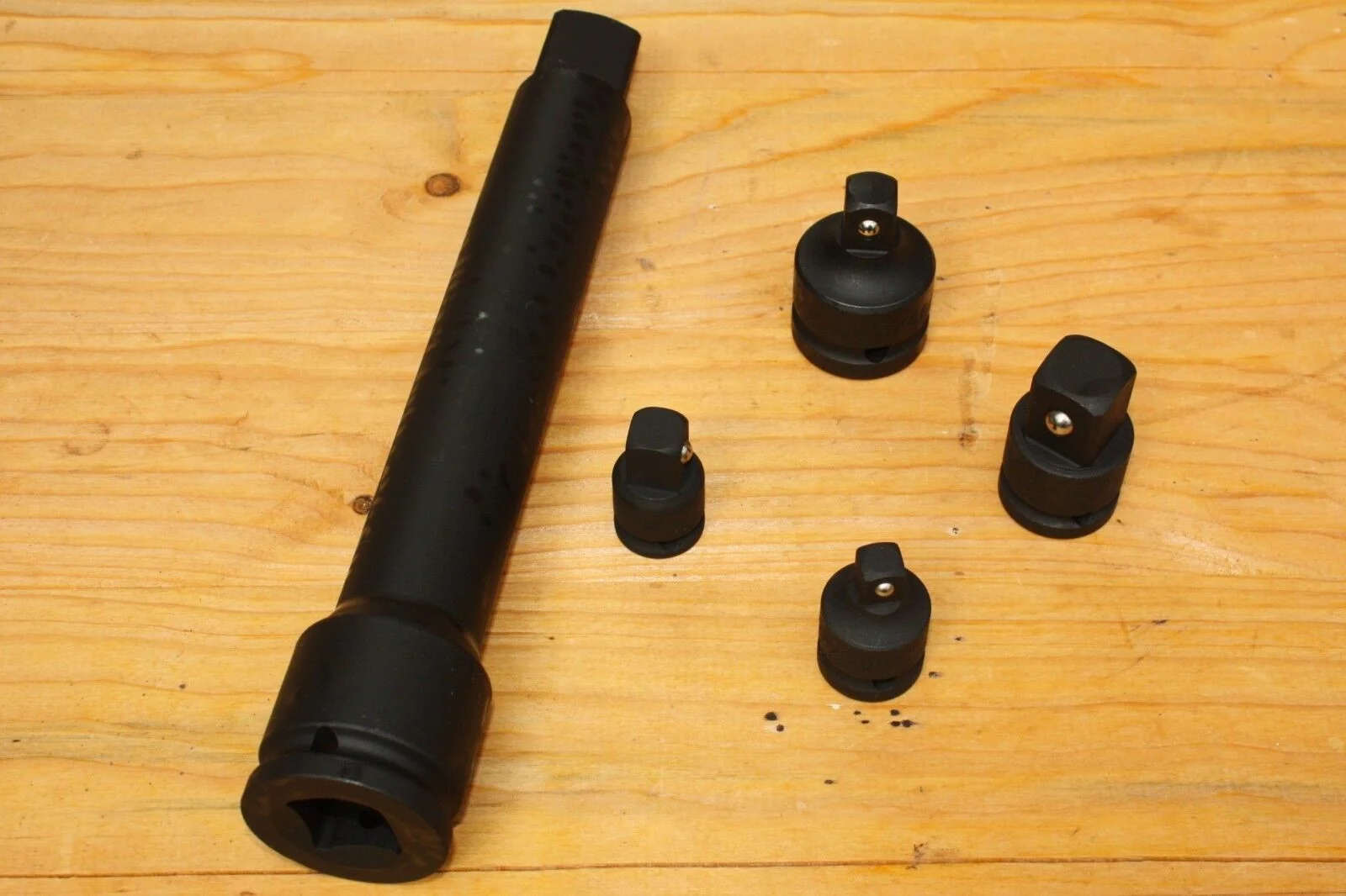 "Adaptateur Clé à Choc 3/4 vers 1 Pouce, Rallonge Cr-Mo 250mm image"