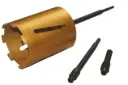 Couronne de forage diamantée, Foret carotteur 132 mm, Couronne de forage SDS Plus, sans foret de centrage
