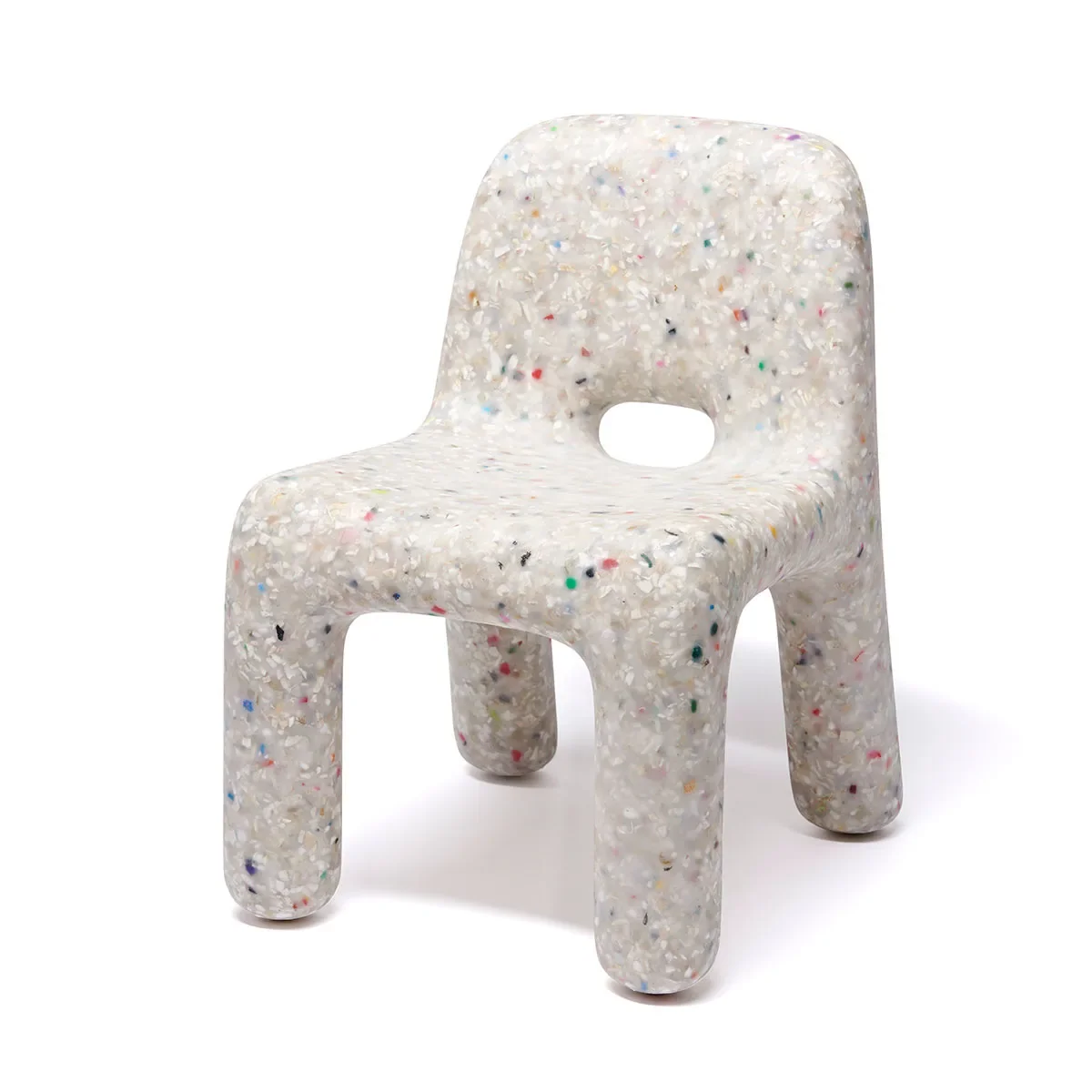 "ecoBirdy chaise pour enfant - Charlie Chair Off-White image"