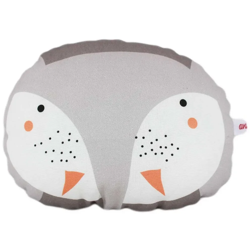 "Ava & Yves Mini coussin décoratif ovale éléphant image"