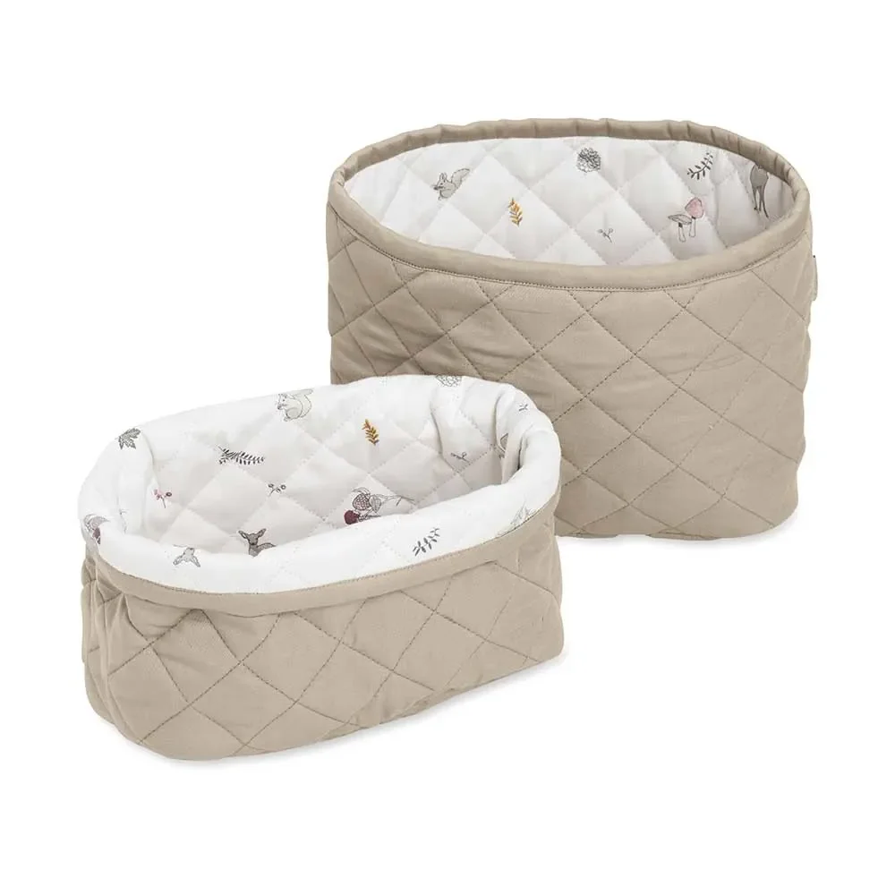 "Cam Cam Set de paniers de rangement noisette chevreuil image"