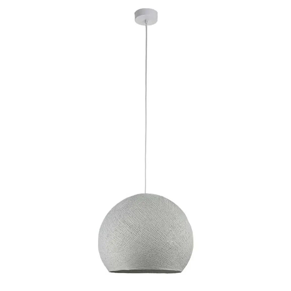 "Cousin Paul Lampe à suspendre grande coupole incl. douille gris clair image"