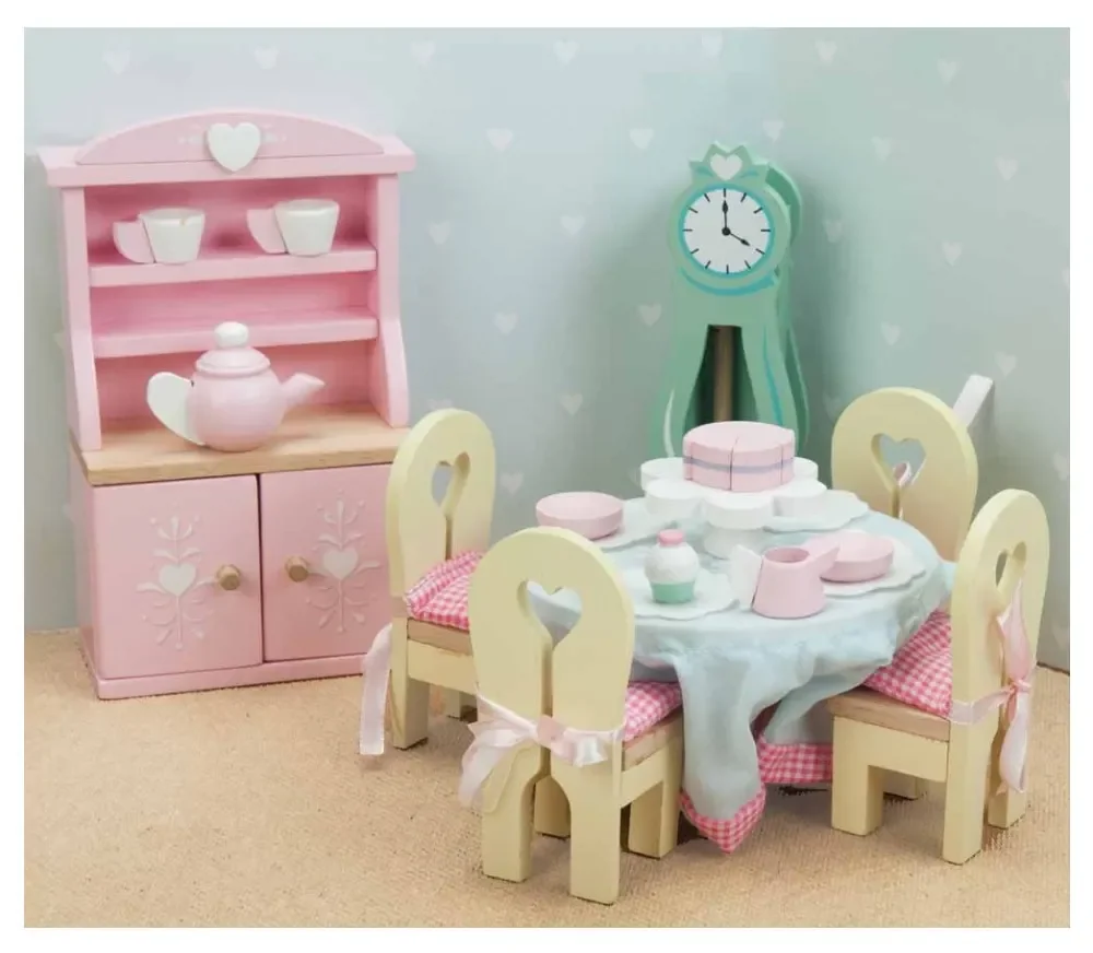 "Le Toy Van Maison de poupées Accessoires salle à manger Daisy Lane image"