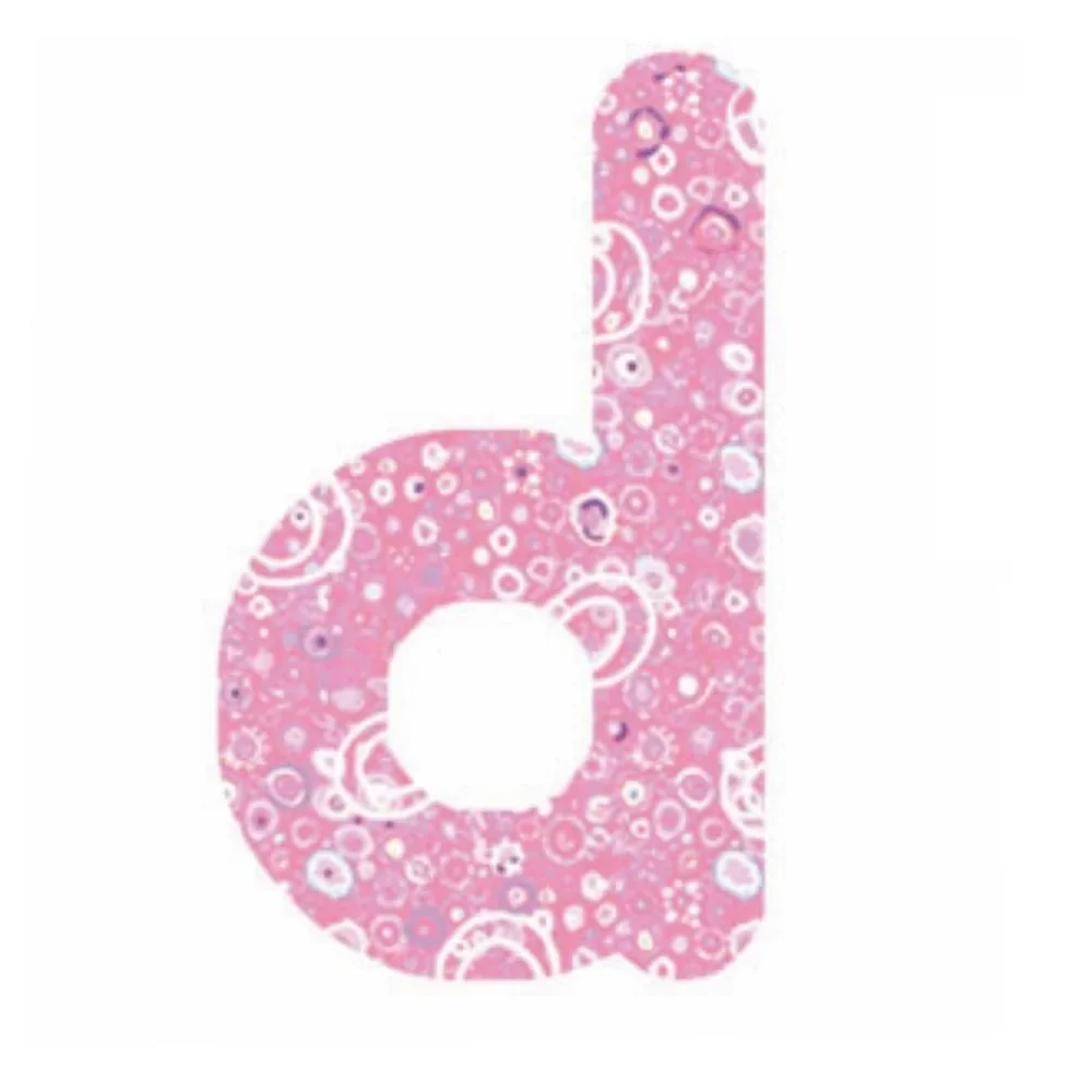 "Lilipinso Sticker rose lettre d image"