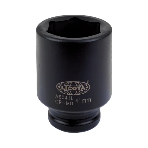 Douille 3/4 pouce, 50mm, 6 pans, Cr-Mo, 90mm
