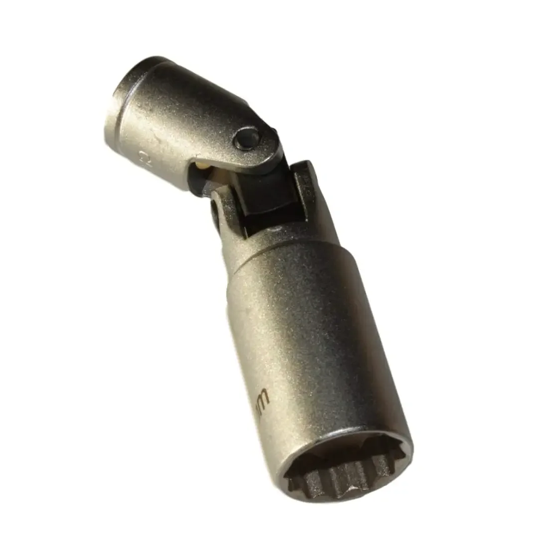 "Clé à bougie de préchauffage articulée 3/8" 12 pans 14mm image"