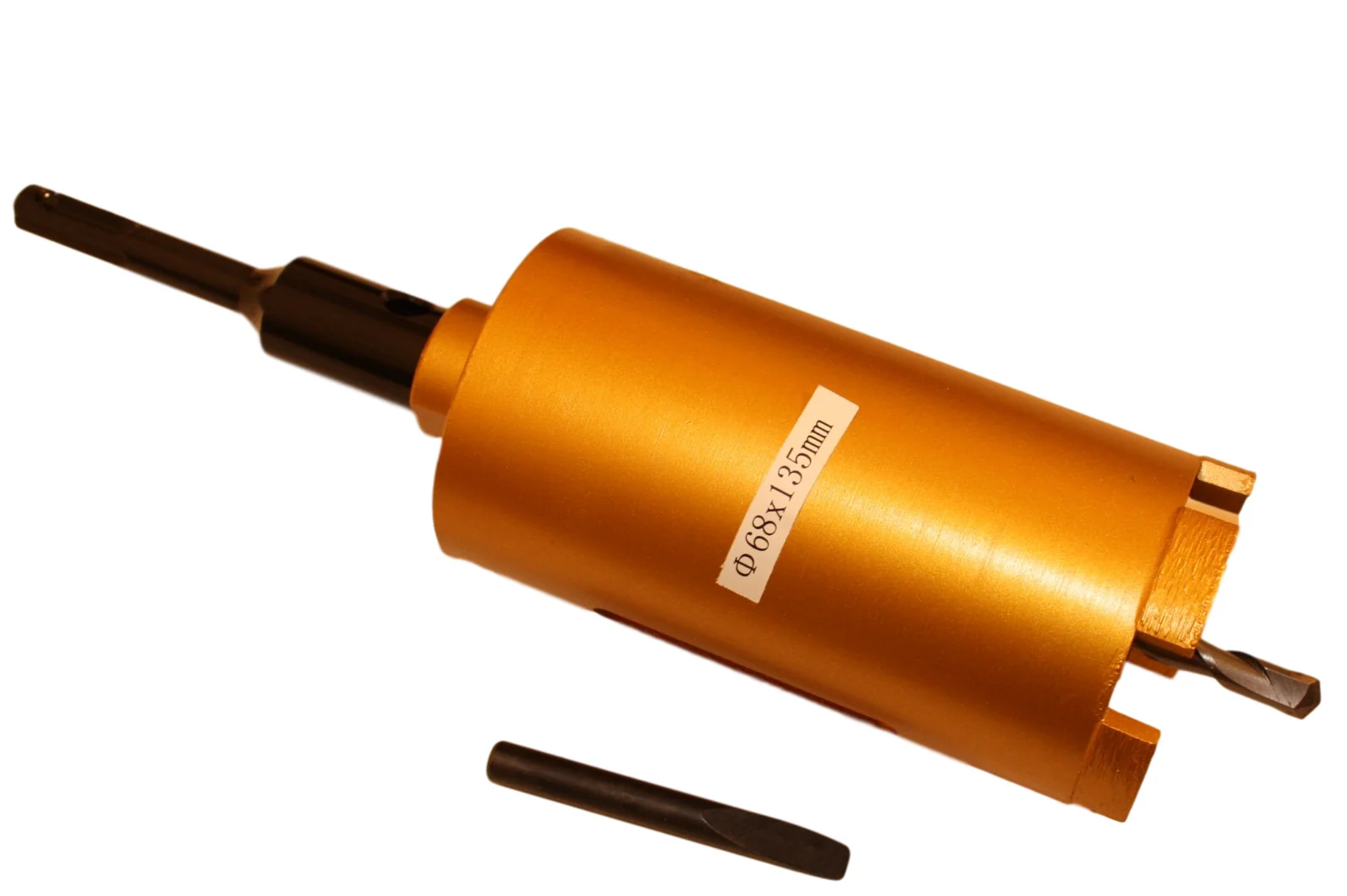 Trépan Diamant 68mm SDS Plus pour Maçonnerie avec Foret de Centrage