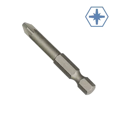 "Embout de Vissage PZ2 Long 75mm Acier S2 Qualité Industrielle image"