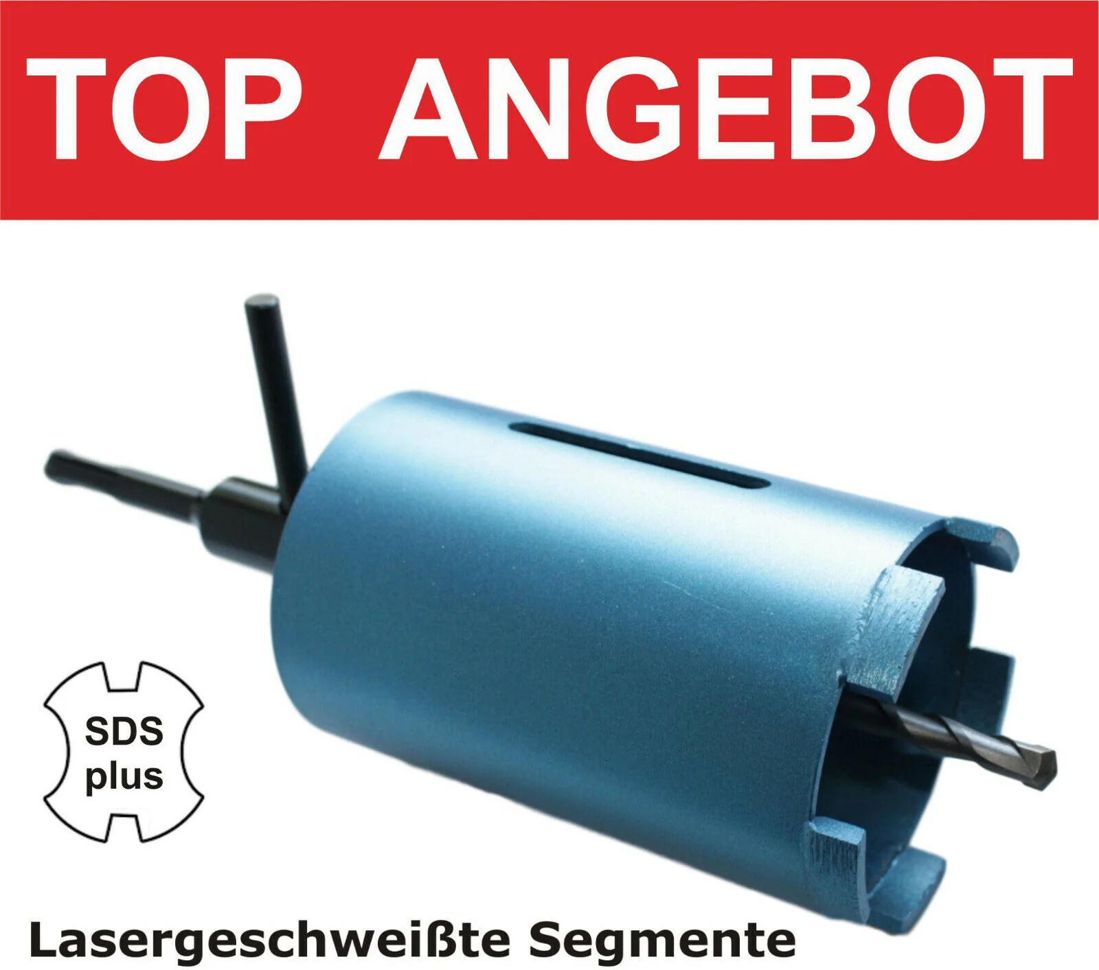 "Scie Cloche Diamant 68mm SDS Plus - Pour Béton & Maçonnerie image"
