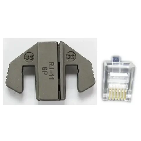 Insert de sertissage RJ11/RJ12 ACP-G2 pour pince à sertir