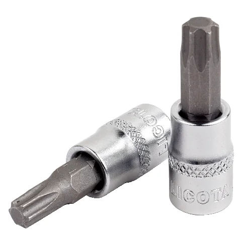 "Douille hexagonal 1/2 pouce T25 en acier CrV pour atelier image"