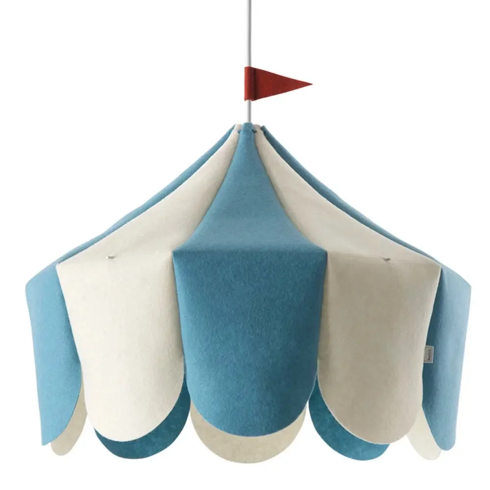 "Buokids lampe à suspendre cirque bleu image"