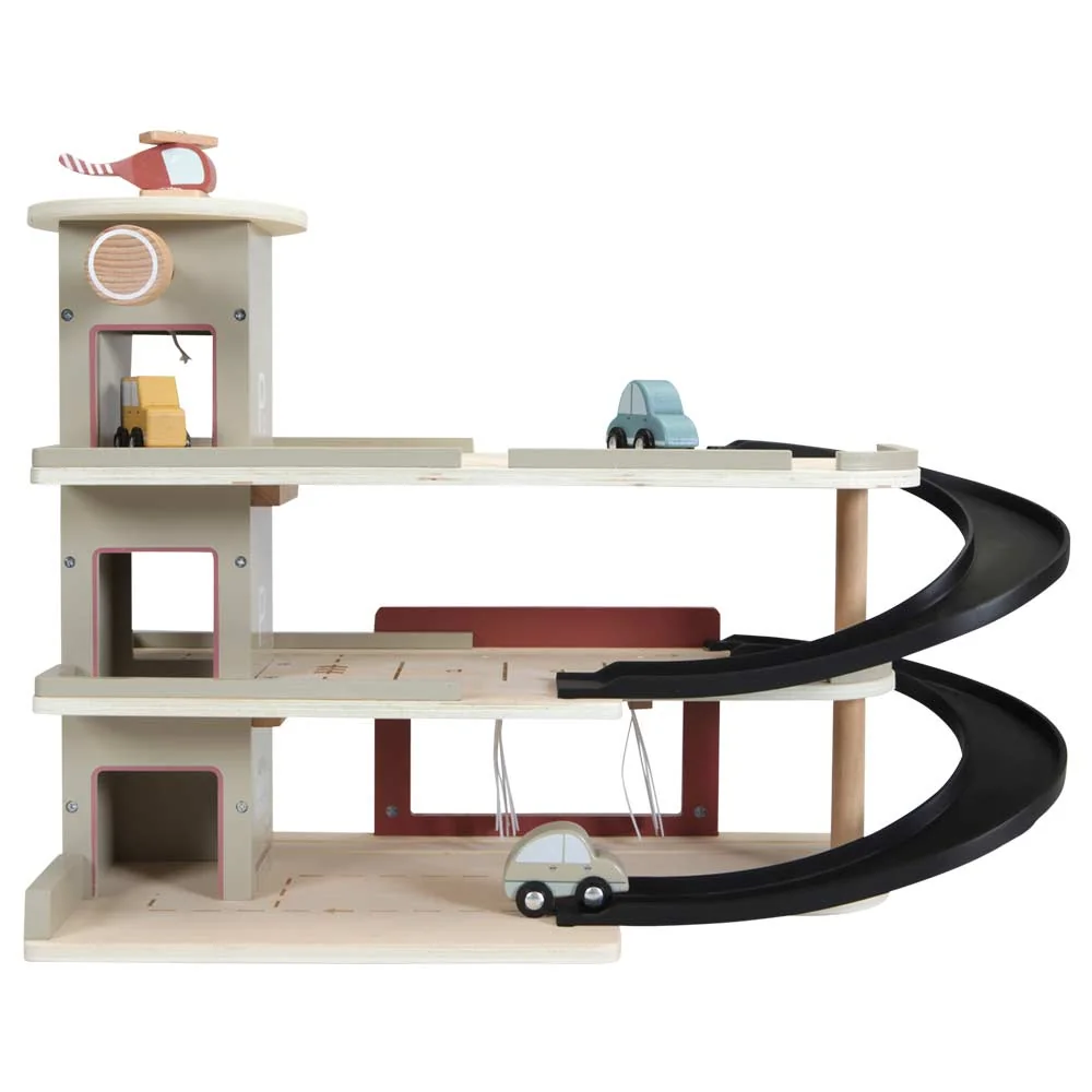 Little Dutch Garage en bois pour jouets