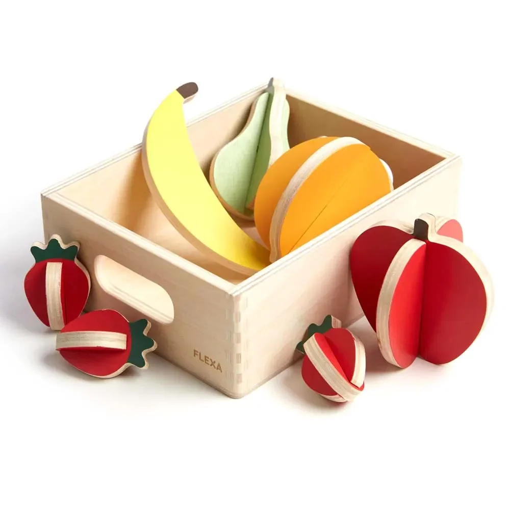 "Flexa Enfants Alimentaire ludique Bois Fruits image"