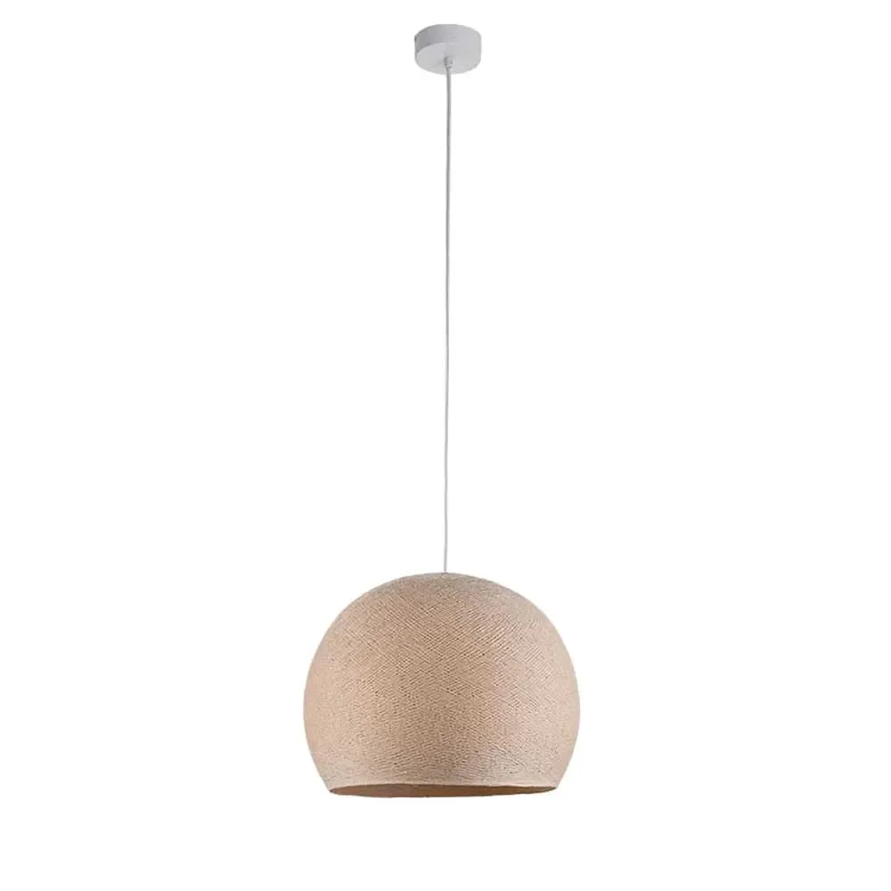 "Cousin Paul Lampe à suspendre dôme moyen avec douille beige image"