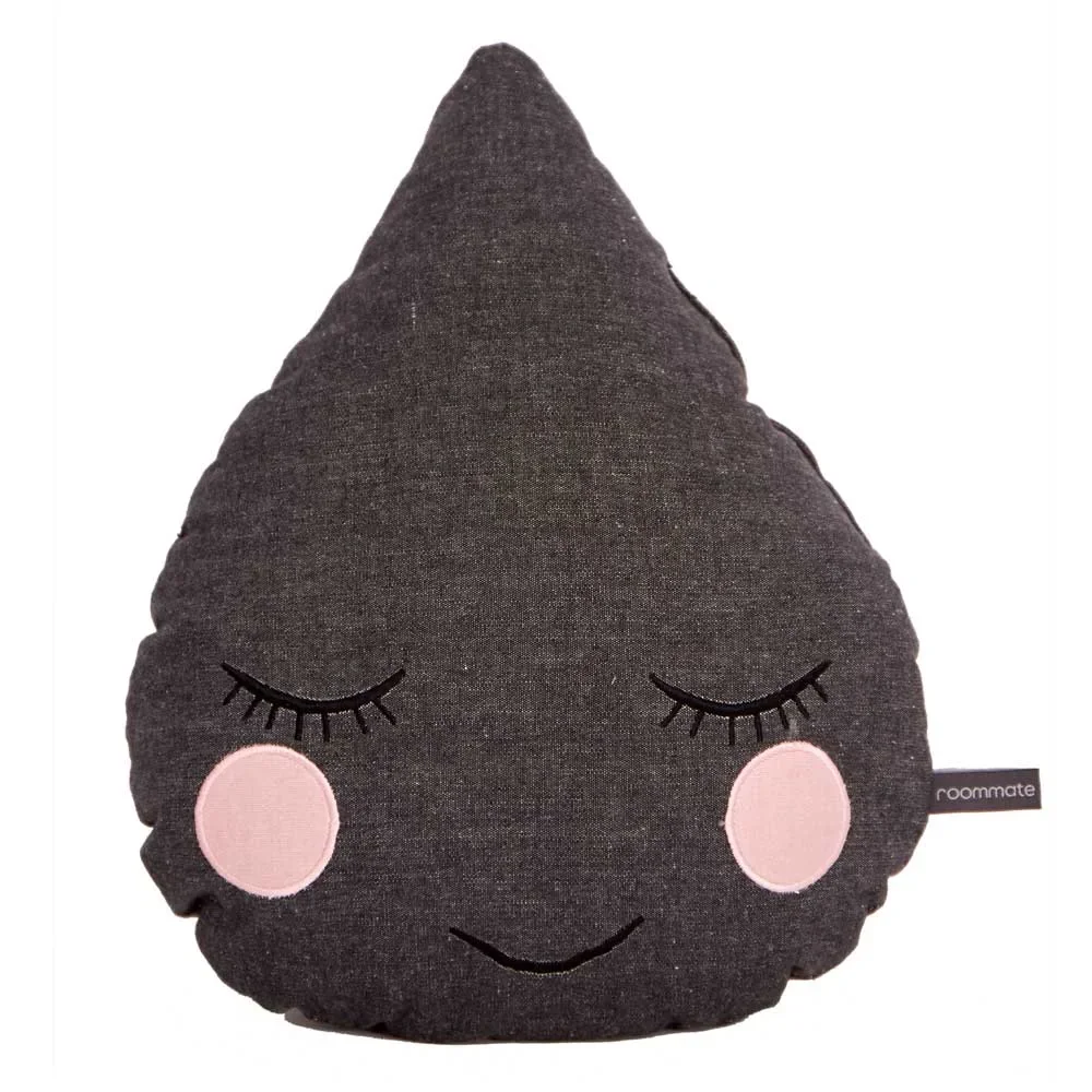"Roommate Coussin décoratif goutte anthracite image"