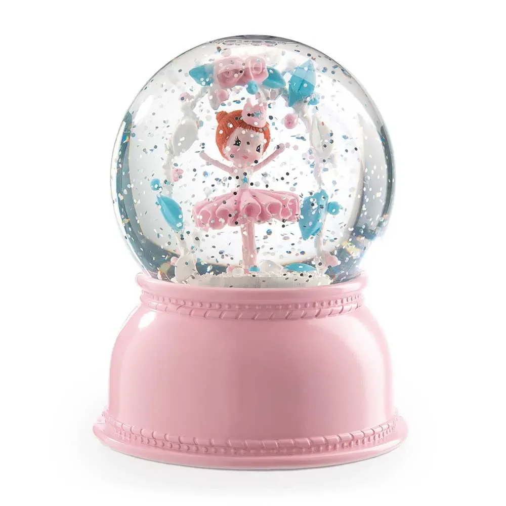 "Djeco veilleuse boule de neige Ballerina image"