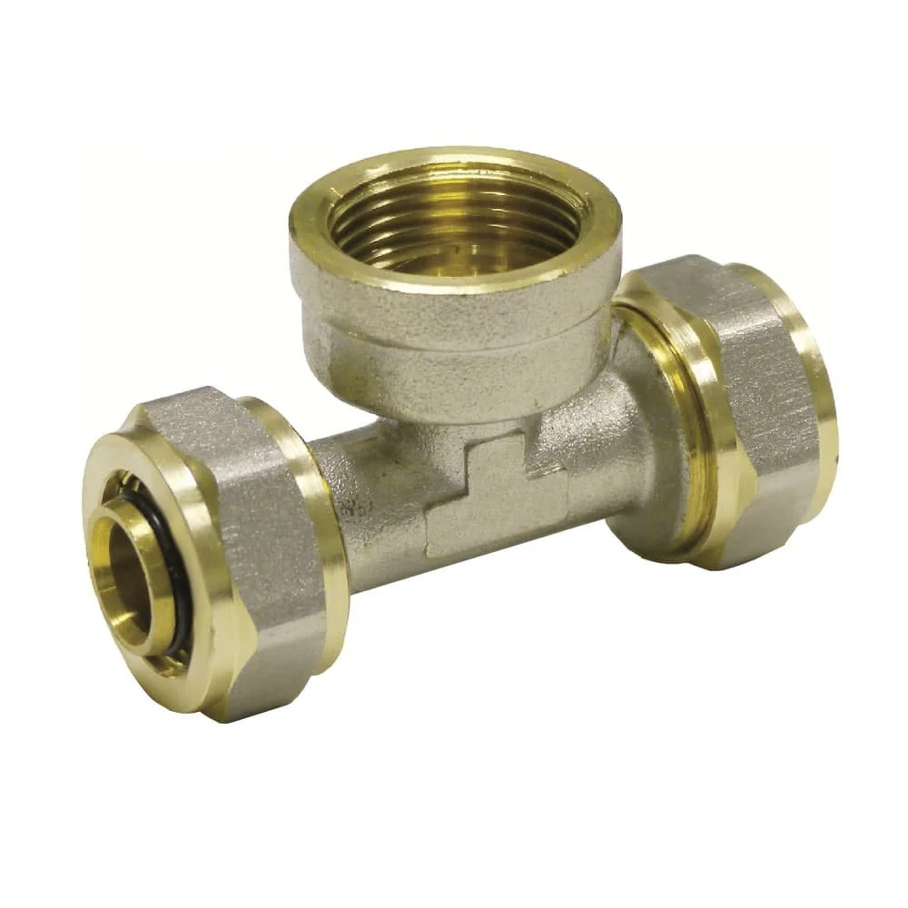 "Raccord à vis T-Pièce 16 x 2 - 1/2" IG - 16 x 2 image"